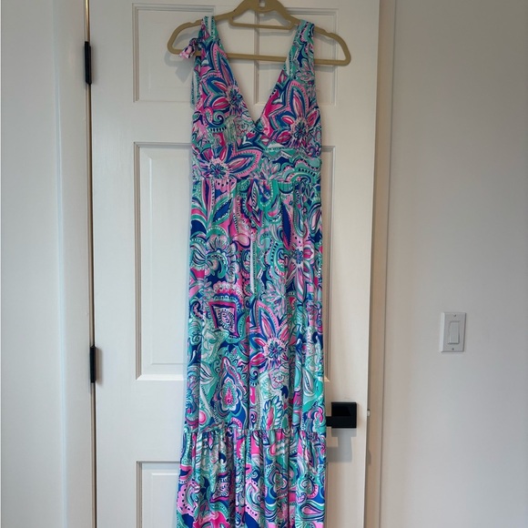 Lilly Pulitzer Living the Dream Maxi Dress, Size 2, NWT Retail